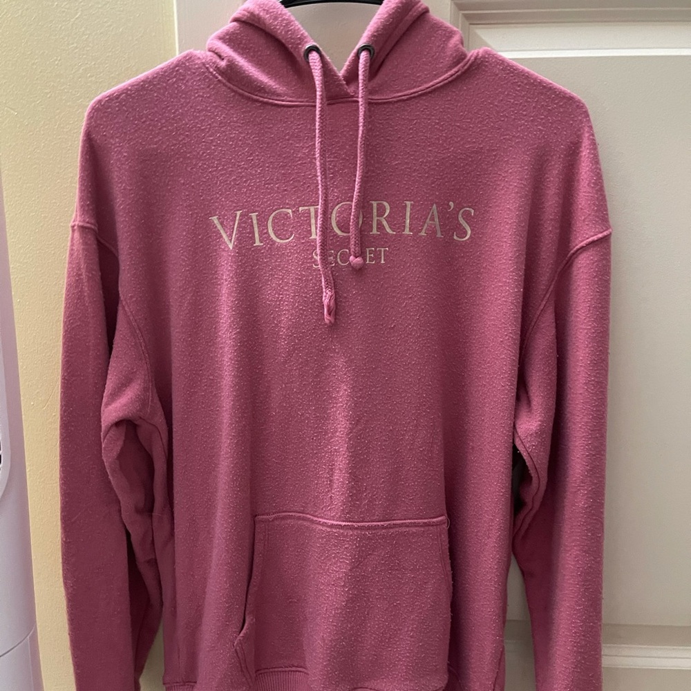 Victoria's Secret Cotton Fleece Pullover Hoodie